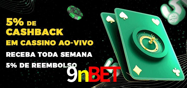 Promoções do cassino ao Vivo 9nbet